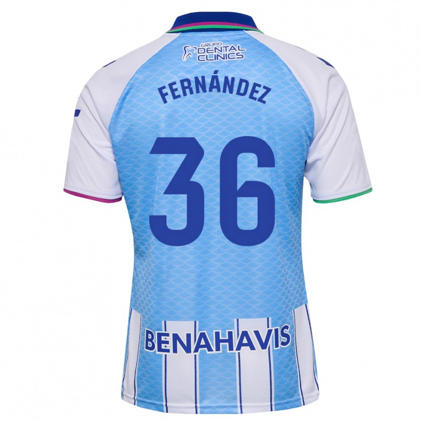Danxen Barn Basti Fernández #36 Djup Himmelsblå Vit Hemmatröja Matchtröjor 2026/27 Tröjor T-Tröja