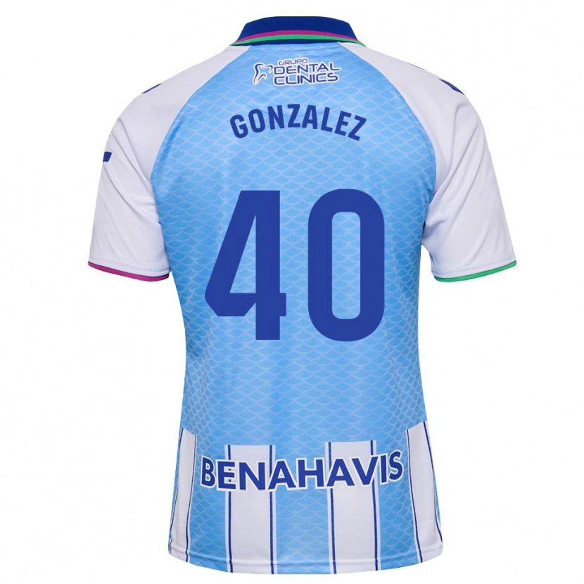 Danxen Barn Carol González #40 Djup Himmelsblå Vit Hemmatröja Matchtröjor 2026/27 Tröjor T-Tröja
