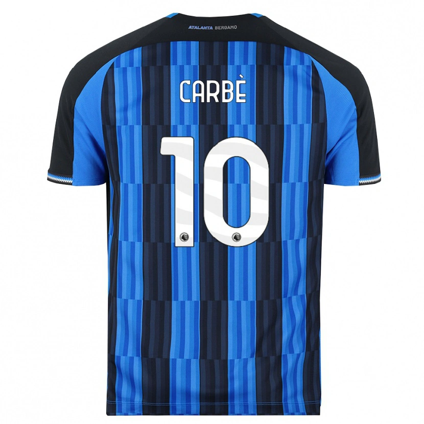 Danxen Barn Alessio Carbè #10 Blå Svart Röd Hemmatröja Matchtröjor 2026/27 Tröjor T-Tröja