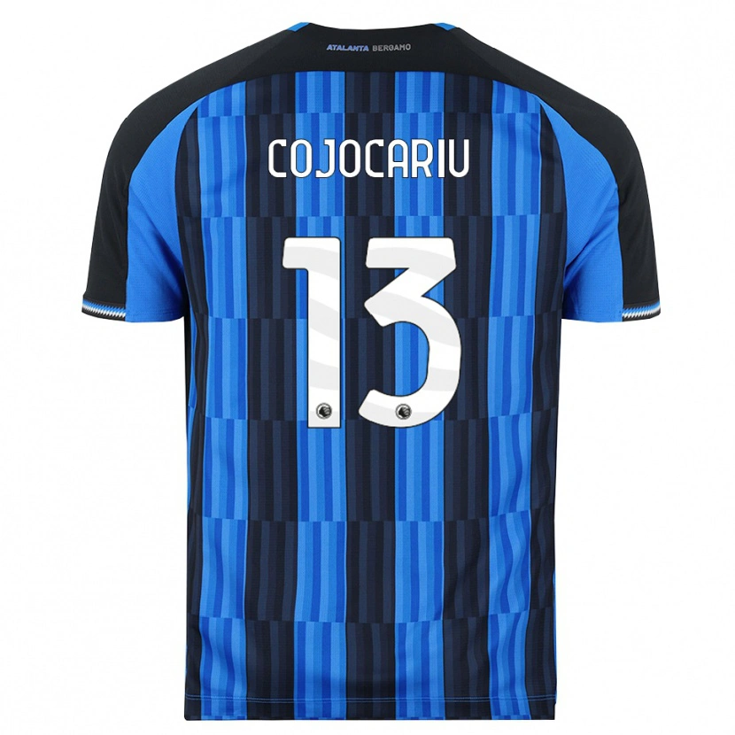 Danxen Barn Raul Cojocariu #13 Blå Svart Röd Hemmatröja Matchtröjor 2026/27 Tröjor T-Tröja