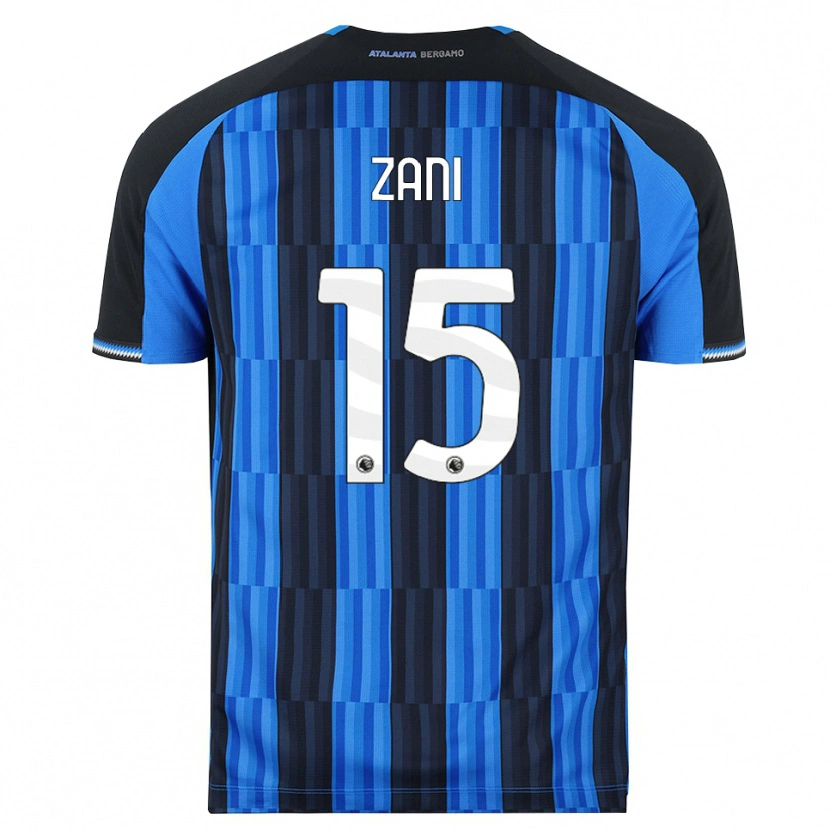 Danxen Barn Filippo Zani #15 Blå Svart Röd Hemmatröja Matchtröjor 2026/27 Tröjor T-Tröja