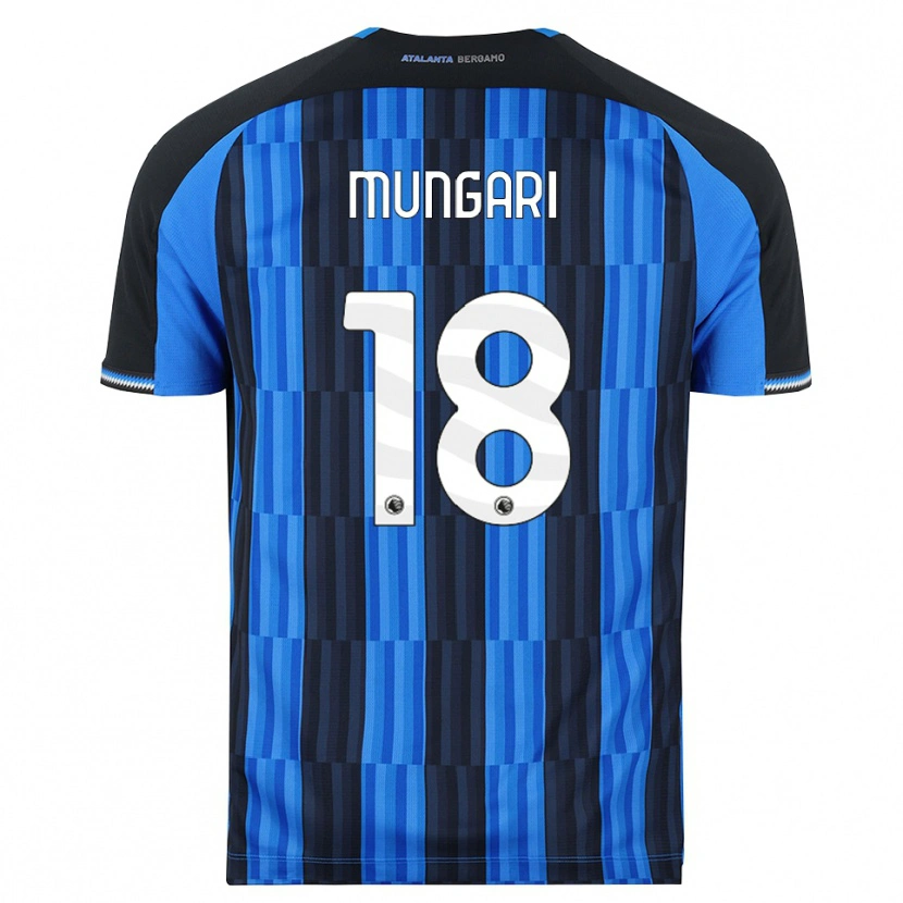 Danxen Barn Giuseppe Mungari #18 Blå Svart Röd Hemmatröja Matchtröjor 2026/27 Tröjor T-Tröja