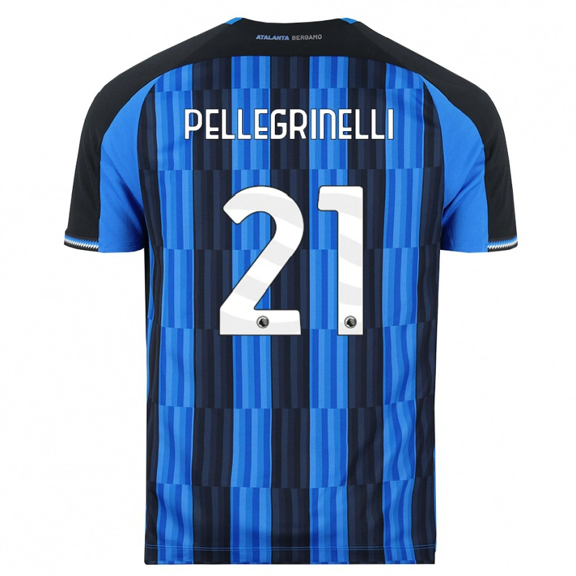Danxen Barn Giorgia Pellegrinelli #21 Blå Svart Röd Hemmatröja Matchtröjor 2026/27 Tröjor T-Tröja