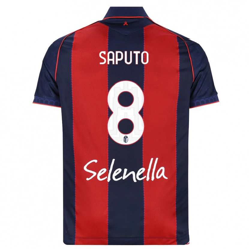 Danxen Barn Jesse Saputo #8 Kunglig Blå Röd Vit Hemmatröja Matchtröjor 2026/27 Tröjor T-Tröja