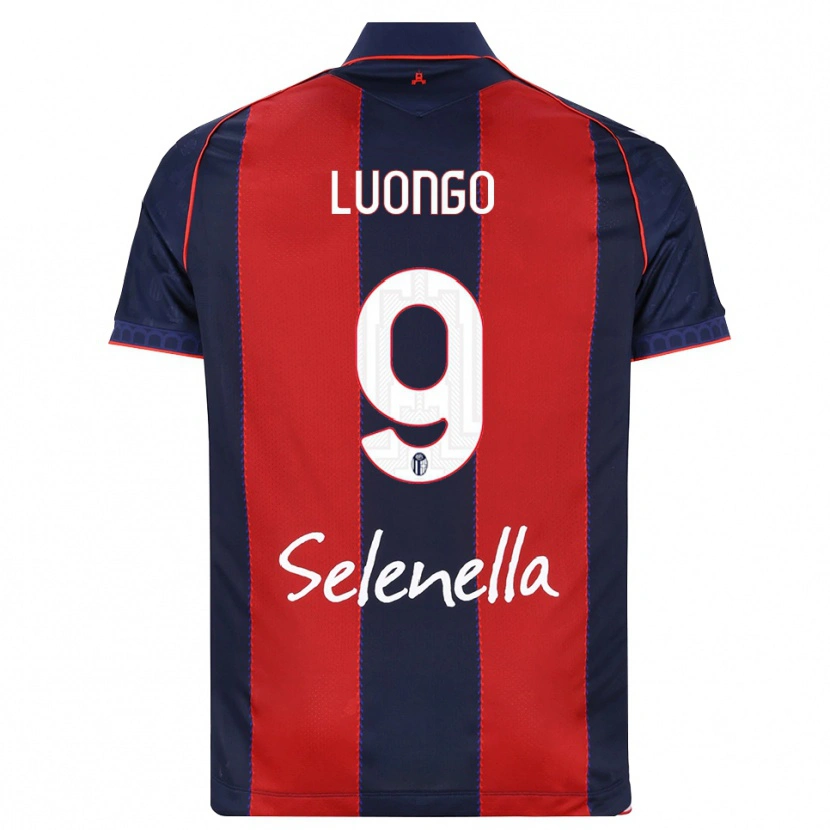 Danxen Barn Francesco Luongo #9 Kunglig Blå Röd Vit Hemmatröja Matchtröjor 2026/27 Tröjor T-Tröja