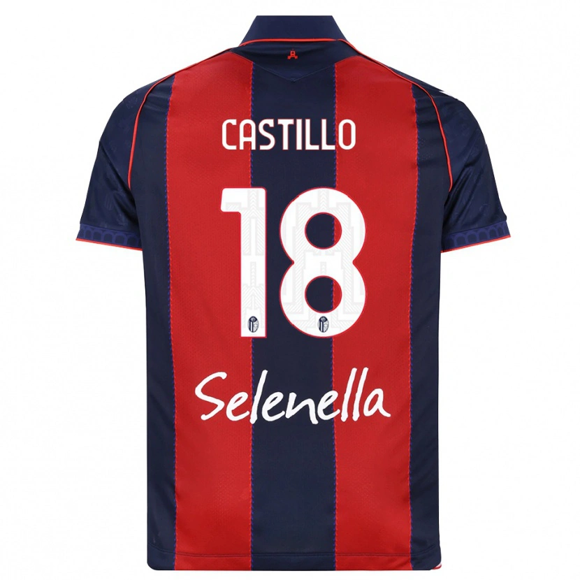 Danxen Barn Tomas Castillo #18 Kunglig Blå Röd Vit Hemmatröja Matchtröjor 2026/27 Tröjor T-Tröja