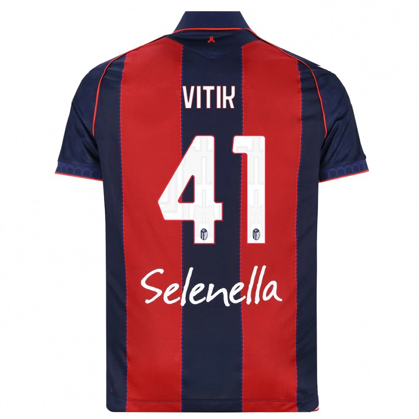 Danxen Barn Martin Vitík #41 Kunglig Blå Röd Vit Hemmatröja Matchtröjor 2026/27 Tröjor T-Tröja