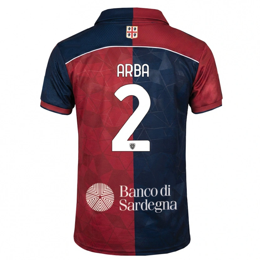 Danxen Barn Federico Arba #2 Burgundy Kunglig Blå Hemmatröja Matchtröjor 2026/27 Tröjor T-Tröja