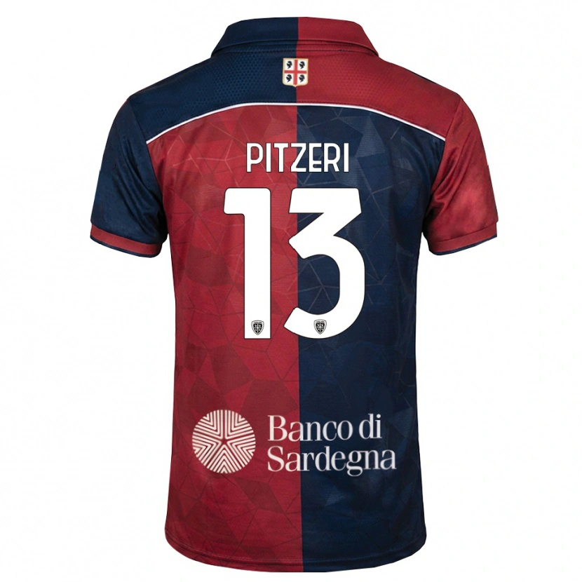 Danxen Barn Yari Pitzeri #13 Burgundy Kunglig Blå Hemmatröja Matchtröjor 2026/27 Tröjor T-Tröja