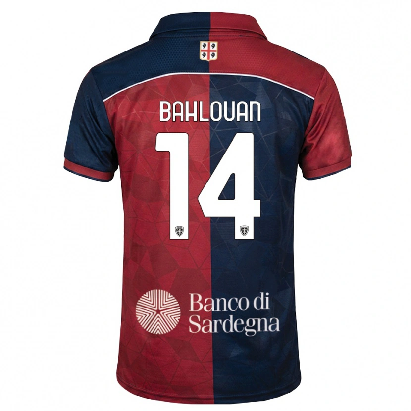 Danxen Barn Amine Bahlouan #14 Burgundy Kunglig Blå Hemmatröja Matchtröjor 2026/27 Tröjor T-Tröja
