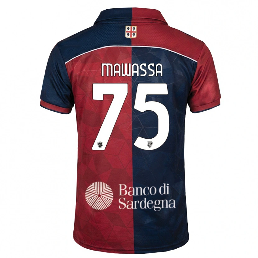 Danxen Barn Enoch Mawassa #75 Burgundy Kunglig Blå Hemmatröja Matchtröjor 2026/27 Tröjor T-Tröja