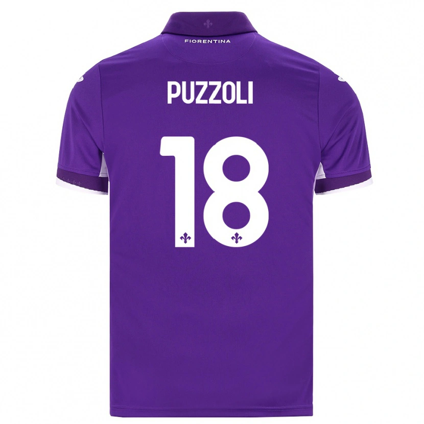 Danxen Barn Giorgio Puzzoli #18 Lila Vit Rosa Hemmatröja Matchtröjor 2026/27 Tröjor T-Tröja