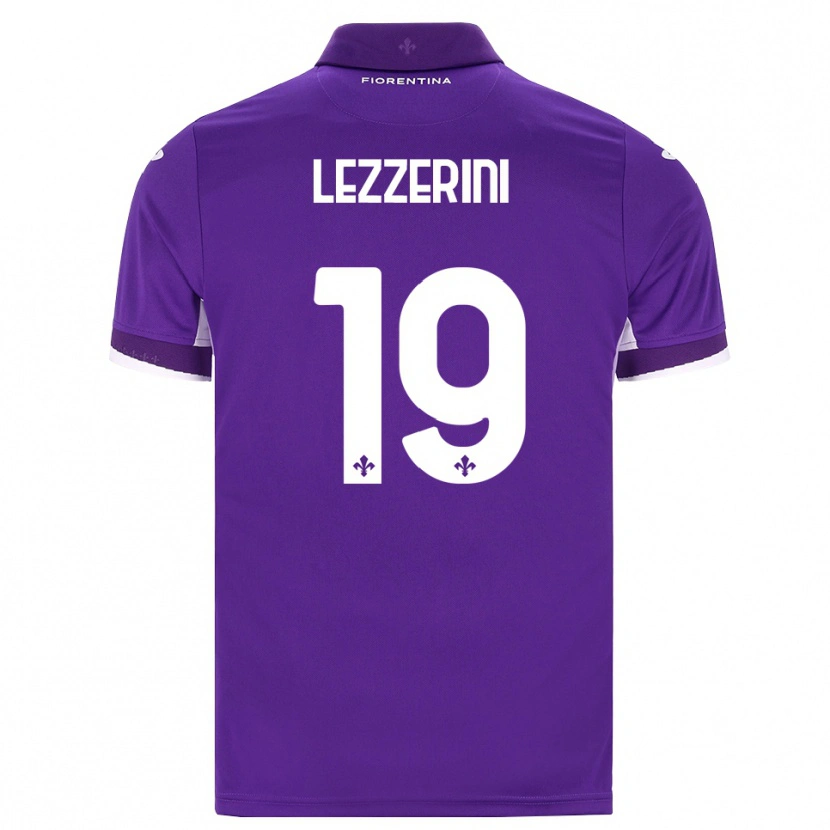 Danxen Barn Luca Lezzerini #19 Lila Vit Rosa Hemmatröja Matchtröjor 2026/27 Tröjor T-Tröja