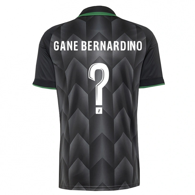 Danxen Barn Nathanaël Gane Bernardino #0 Vit Svart Grön Bortatröja Matchtröjor 2026/27 Tröjor T-Tröja