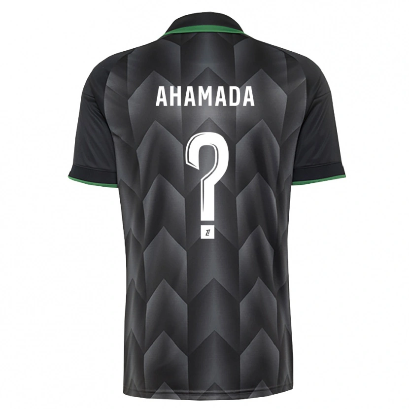 Danxen Barn Nelson Ahamada #0 Vit Svart Grön Bortatröja Matchtröjor 2026/27 Tröjor T-Tröja