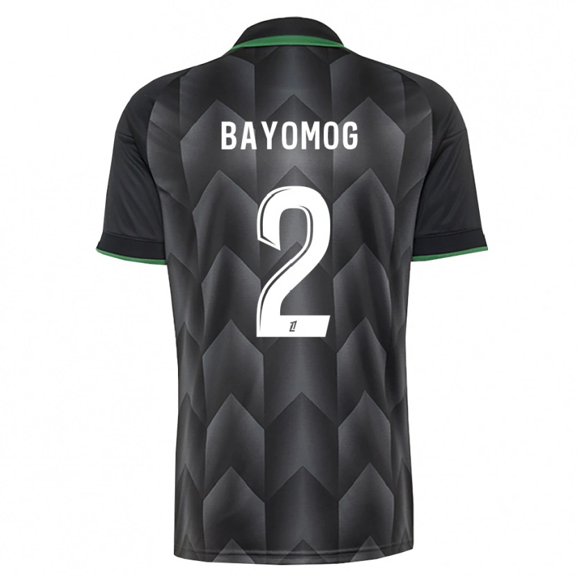 Danxen Barn Hugo Bayomog #2 Vit Svart Grön Bortatröja Matchtröjor 2026/27 Tröjor T-Tröja