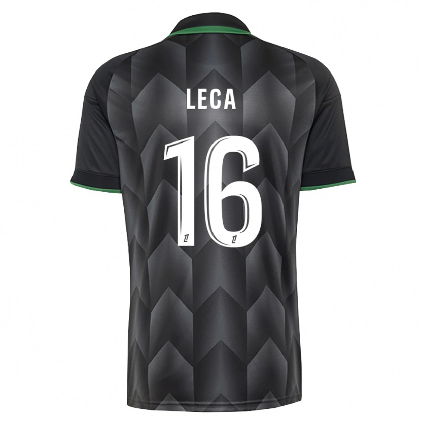 Danxen Barn Jean-Louis Leca #16 Vit Svart Grön Bortatröja Matchtröjor 2026/27 Tröjor T-Tröja