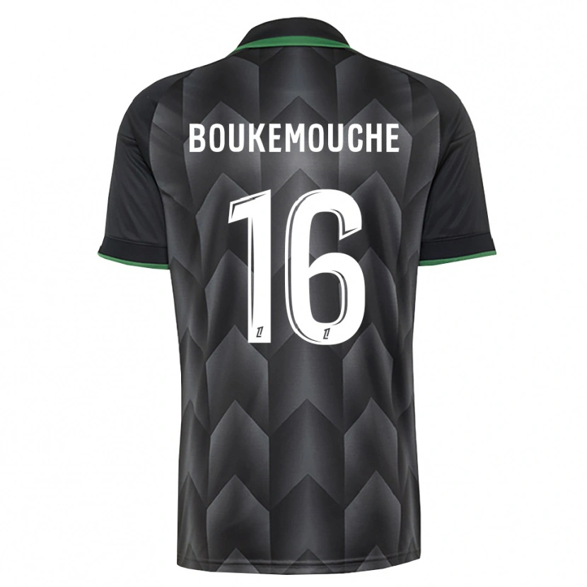 Danxen Barn Amine Boukemouche #16 Vit Svart Grön Bortatröja Matchtröjor 2026/27 Tröjor T-Tröja