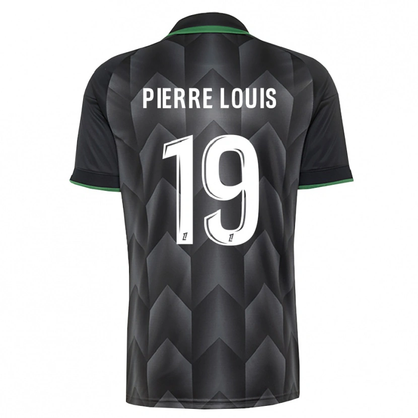 Danxen Barn Dayana Pierre-Louis #19 Vit Svart Grön Bortatröja Matchtröjor 2026/27 Tröjor T-Tröja