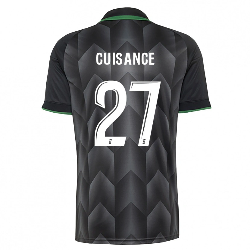 Danxen Barn Michaël Cuisance #27 Vit Svart Grön Bortatröja Matchtröjor 2026/27 Tröjor T-Tröja