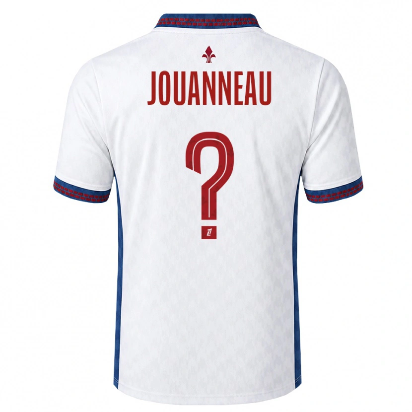 Danxen Barn Paul Jouanneau #0 Röd Vit Blå Bortatröja Matchtröjor 2026/27 Tröjor T-Tröja