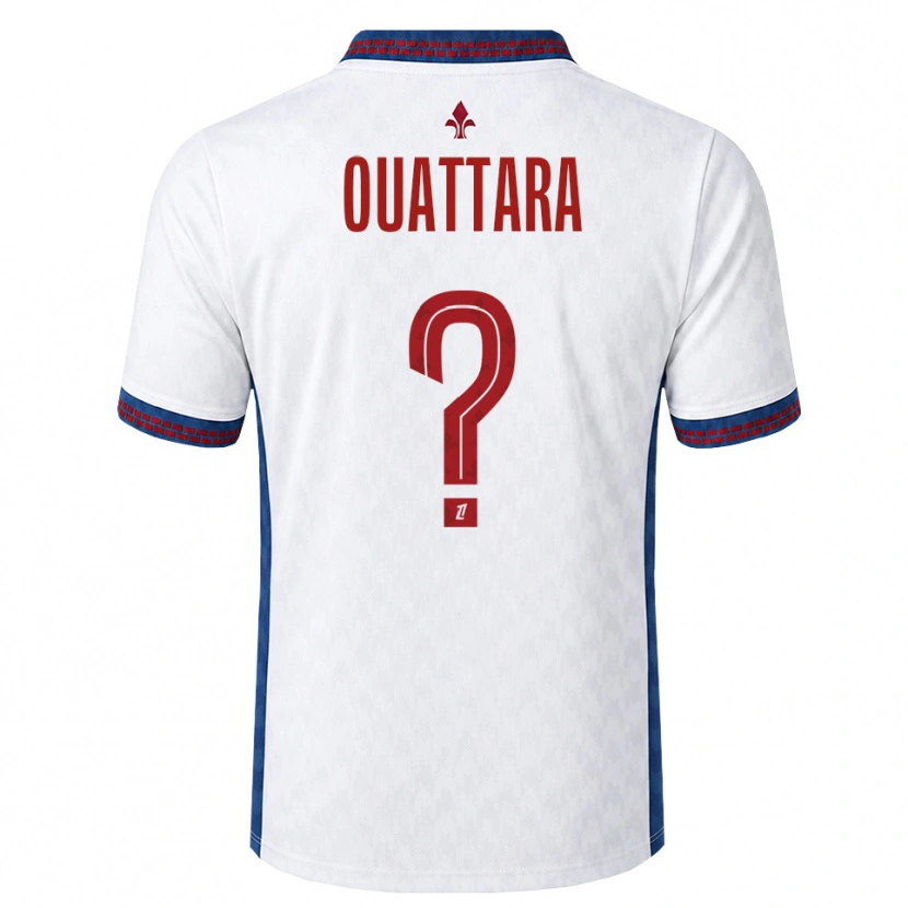 Danxen Barn Fadiga Ouattara #0 Röd Vit Blå Bortatröja Matchtröjor 2026/27 Tröjor T-Tröja