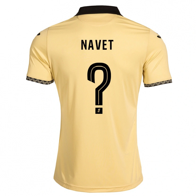 Danxen Barn Noahnn Navet #0 Navajovit Svart Bortatröja Matchtröjor 2026/27 Tröjor T-Tröja