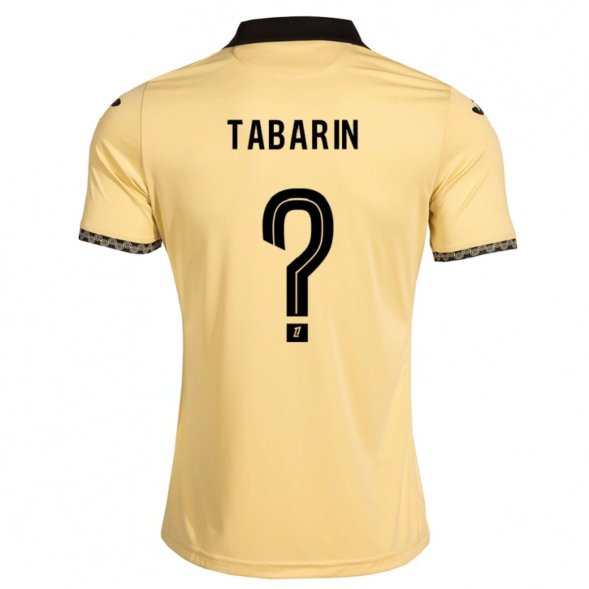 Danxen Barn Lenny Tabarin #0 Navajovit Svart Bortatröja Matchtröjor 2026/27 Tröjor T-Tröja