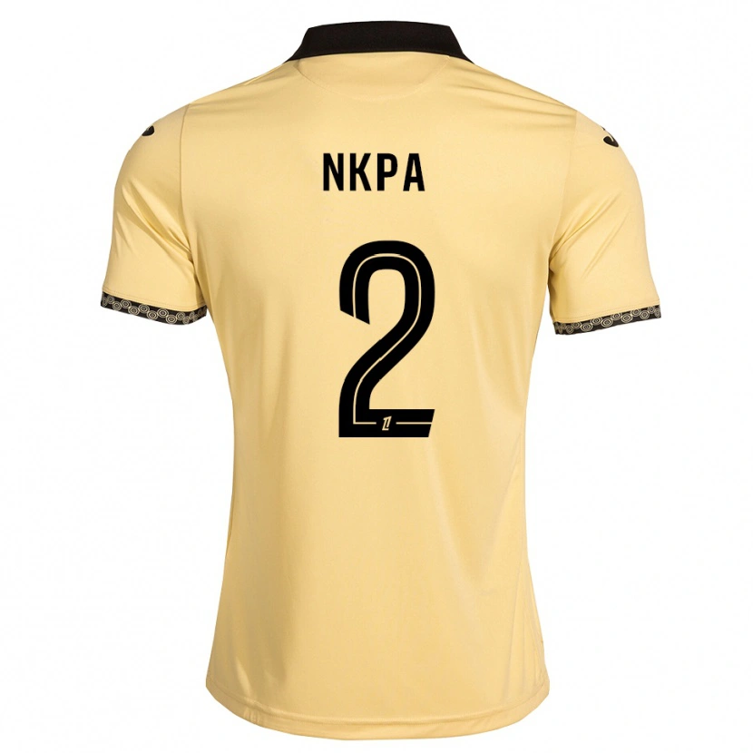 Danxen Barn Elie Nkpa #2 Navajovit Svart Bortatröja Matchtröjor 2026/27 Tröjor T-Tröja