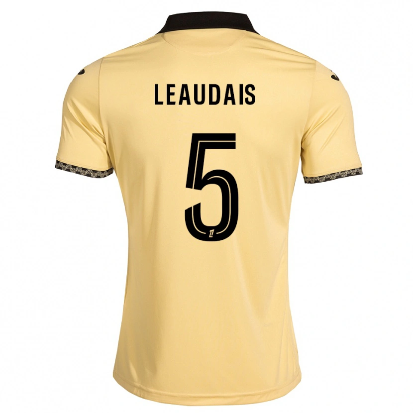 Danxen Barn Lucas Leaudais #5 Navajovit Svart Bortatröja Matchtröjor 2026/27 Tröjor T-Tröja