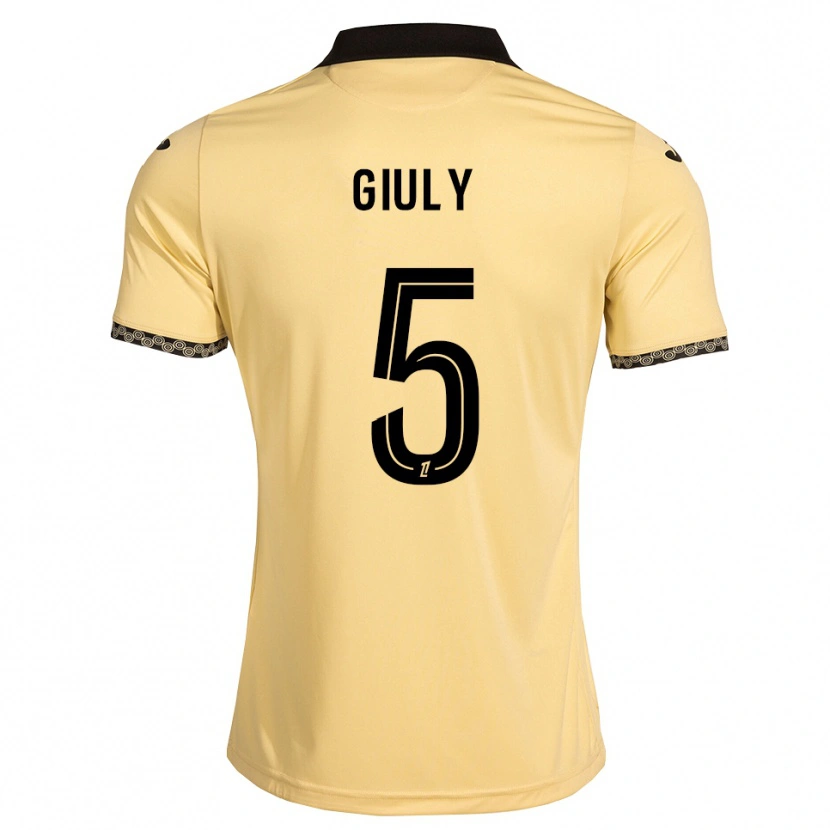 Danxen Barn Jade Giuly #5 Navajovit Svart Bortatröja Matchtröjor 2026/27 Tröjor T-Tröja