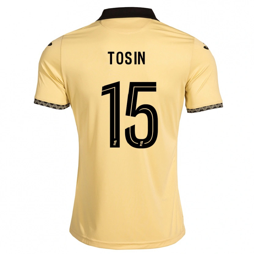 Danxen Barn Aiyegun Tosin #15 Navajovit Svart Bortatröja Matchtröjor 2026/27 Tröjor T-Tröja