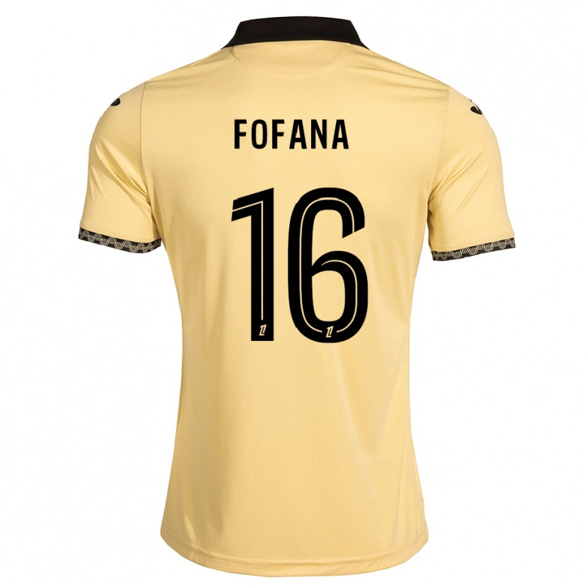 Danxen Barn Bahliseny Fofana #16 Navajovit Svart Bortatröja Matchtröjor 2026/27 Tröjor T-Tröja
