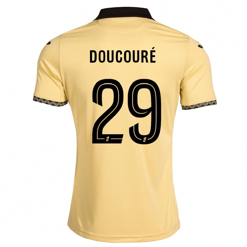 Danxen Barn Siriné Doucouré #29 Navajovit Svart Bortatröja Matchtröjor 2026/27 Tröjor T-Tröja