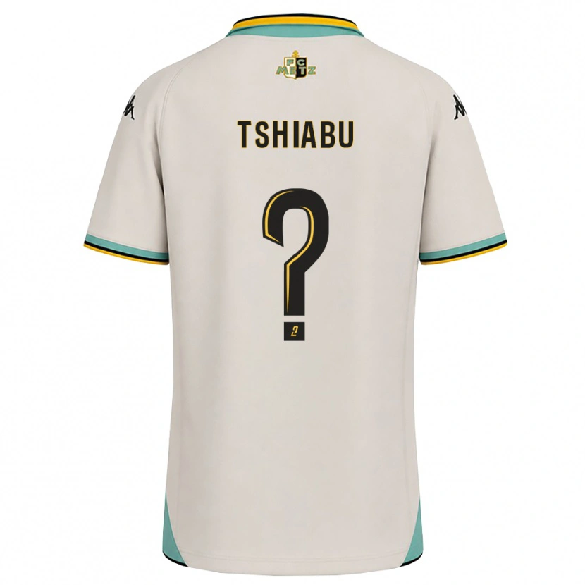 Danxen Barn Joan Tshiabu #0 Blommande Vit Svart Bortatröja Matchtröjor 2026/27 Tröjor T-Tröja
