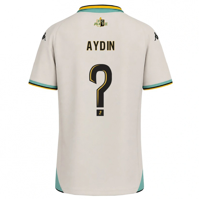 Danxen Barn Oguzhan Aydin #0 Blommande Vit Svart Bortatröja Matchtröjor 2026/27 Tröjor T-Tröja