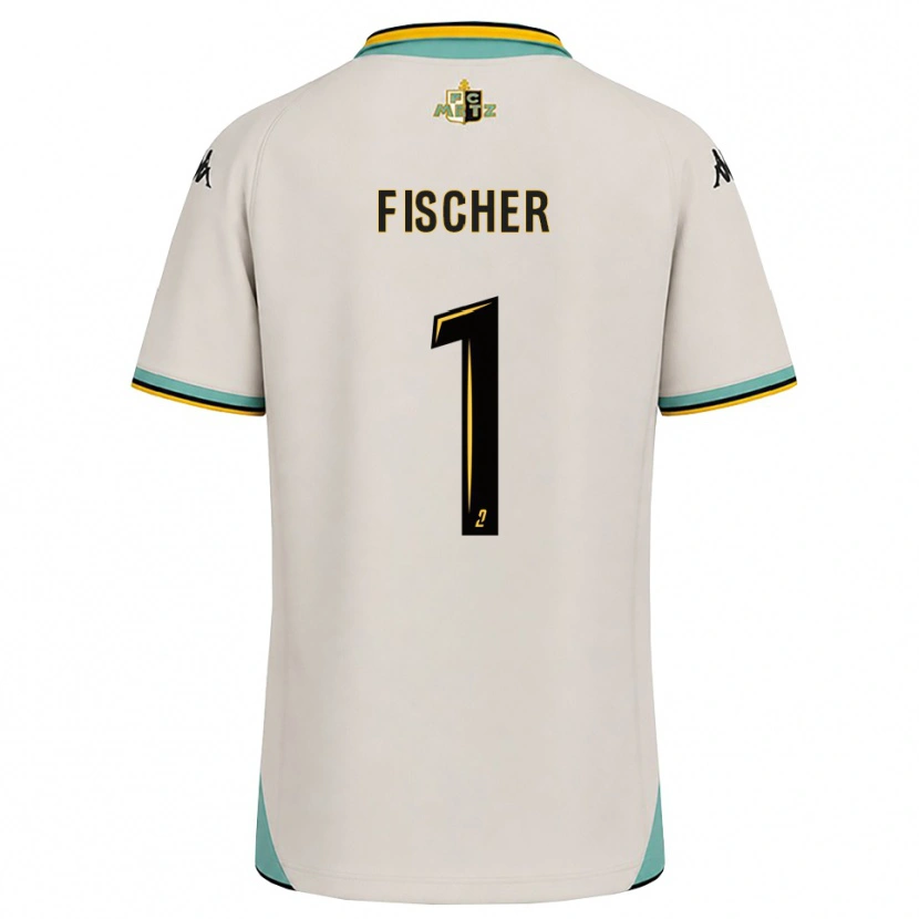 Danxen Barn Jonathan Fischer #1 Blommande Vit Svart Bortatröja Matchtröjor 2026/27 Tröjor T-Tröja