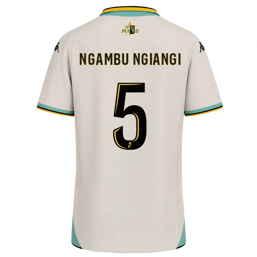 Danxen Barn Esther Ngambu Ngiangi #5 Blommande Vit Svart Bortatröja Matchtröjor 2026/27 Tröjor T-Tröja
