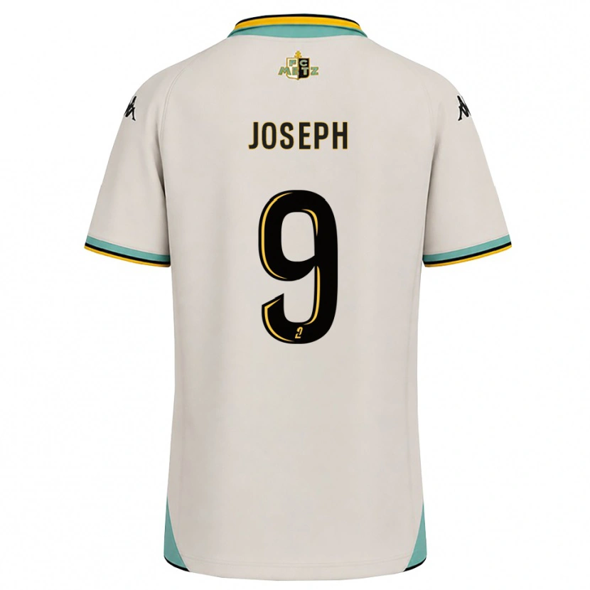 Danxen Barn Amélie Joseph #9 Blommande Vit Svart Bortatröja Matchtröjor 2026/27 Tröjor T-Tröja