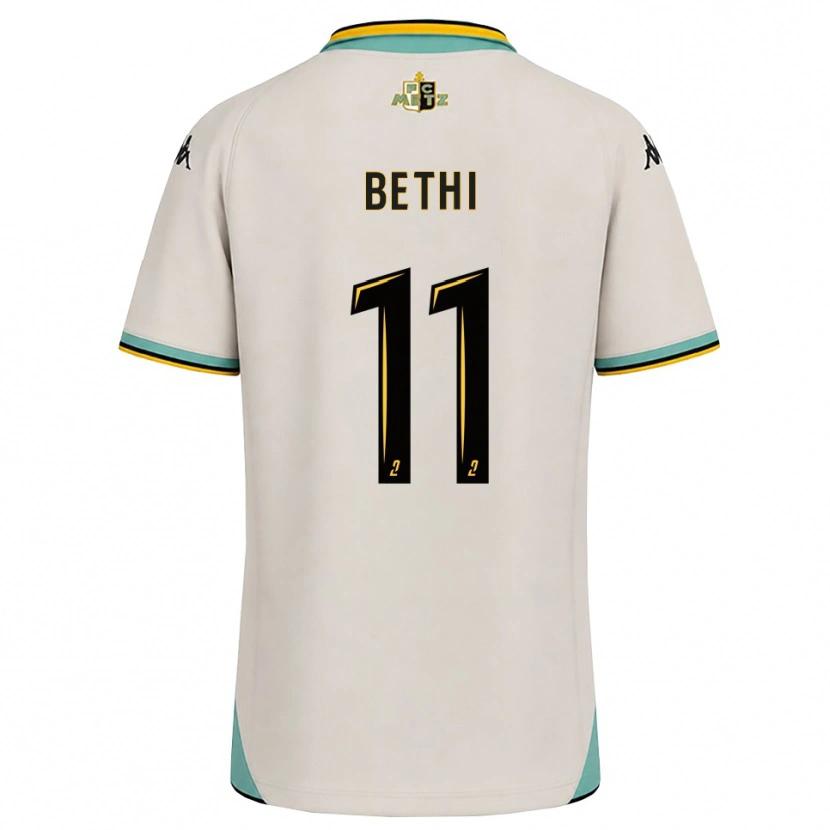 Danxen Barn Mélissa Bethi #11 Blommande Vit Svart Bortatröja Matchtröjor 2026/27 Tröjor T-Tröja
