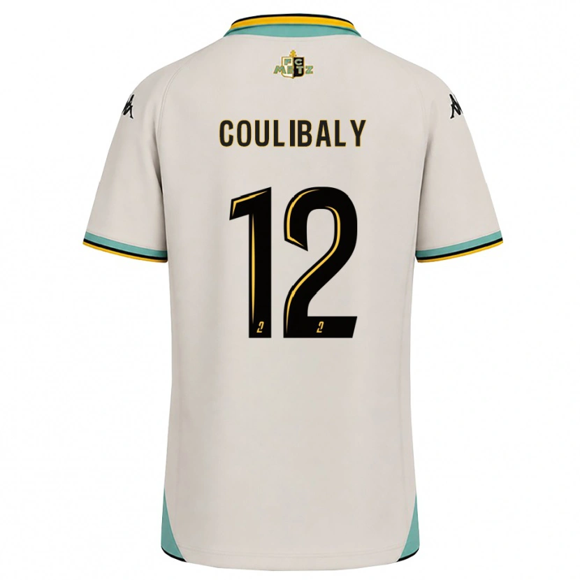 Danxen Barn Kady Coulibaly #12 Blommande Vit Svart Bortatröja Matchtröjor 2026/27 Tröjor T-Tröja