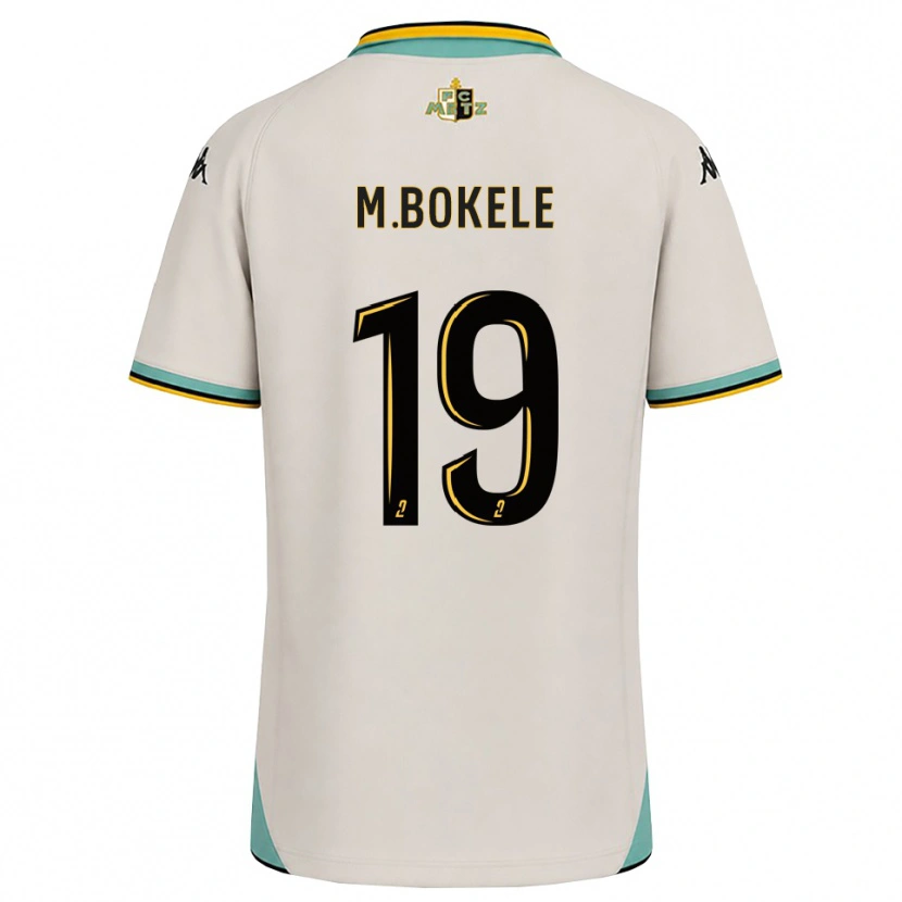 Danxen Barn Morgan Bokele #19 Blommande Vit Svart Bortatröja Matchtröjor 2026/27 Tröjor T-Tröja