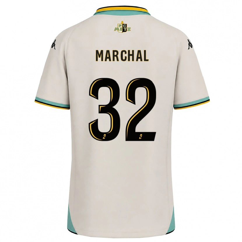 Danxen Barn Adam Marchal #32 Blommande Vit Svart Bortatröja Matchtröjor 2026/27 Tröjor T-Tröja