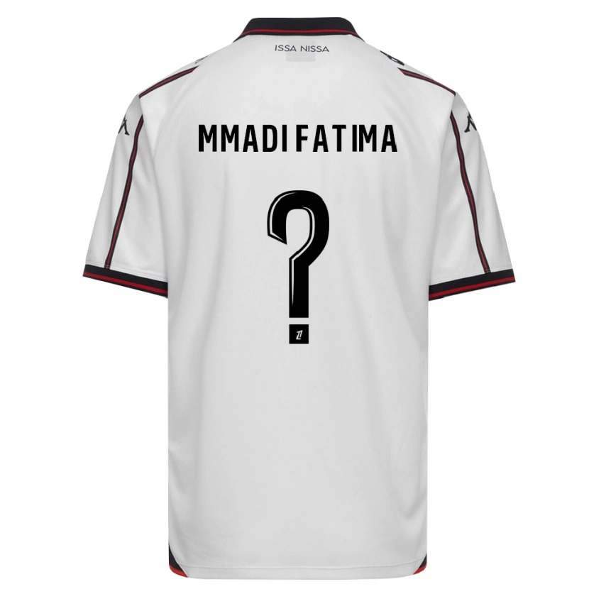 Danxen Barn Ismael Mmadi Fatima #0 Svart Vit Bortatröja Matchtröjor 2026/27 Tröjor T-Tröja