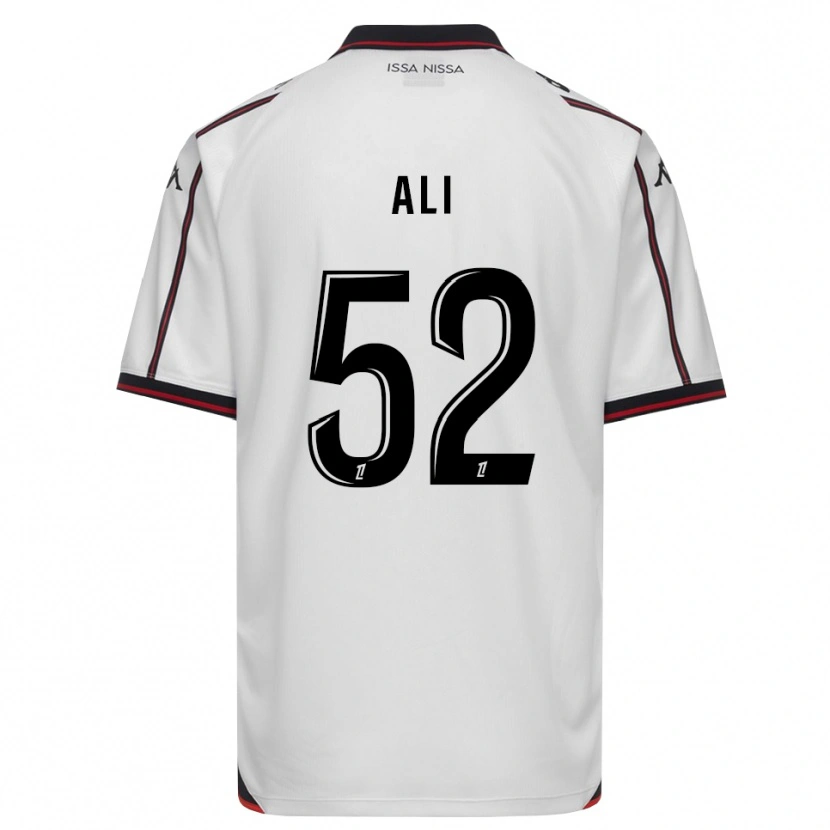 Danxen Barn Kéfren Ali #52 Svart Vit Bortatröja Matchtröjor 2026/27 Tröjor T-Tröja