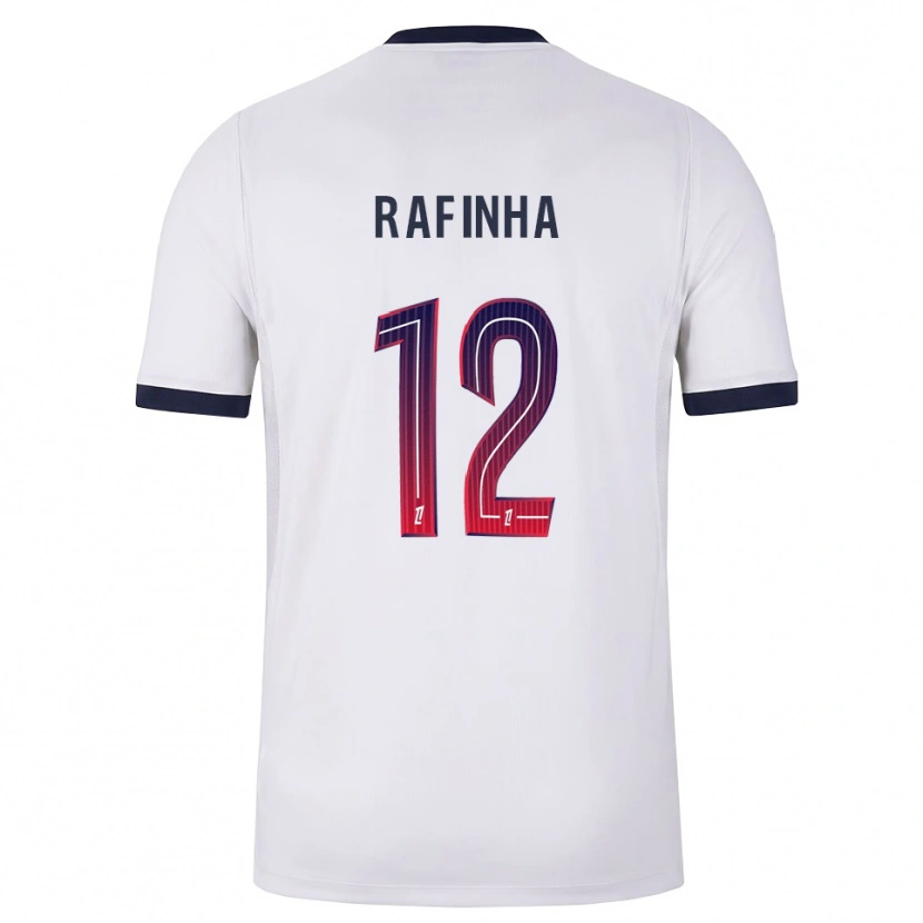 Danxen Barn Rafinha #12 Vit Svart Röd Bortatröja Matchtröjor 2026/27 Tröjor T-Tröja
