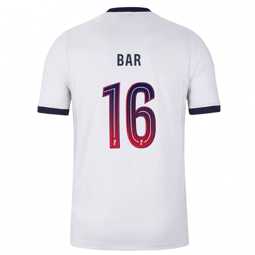 Danxen Barn Arthur Bar #16 Vit Svart Röd Bortatröja Matchtröjor 2026/27 Tröjor T-Tröja