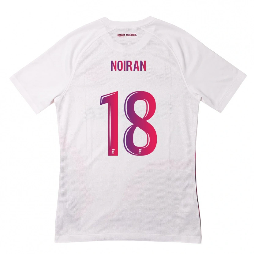Danxen Barn Clara Noiran #18 Vit Rosa Lila Bortatröja Matchtröjor 2026/27 Tröjor T-Tröja