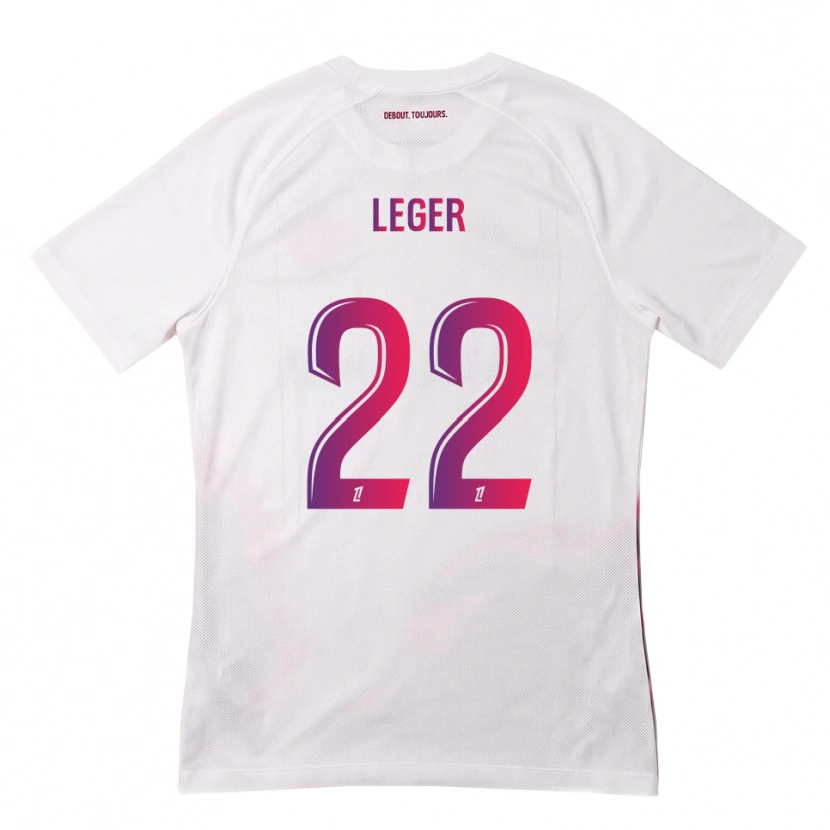 Danxen Barn Christelle Léger #22 Vit Rosa Lila Bortatröja Matchtröjor 2026/27 Tröjor T-Tröja