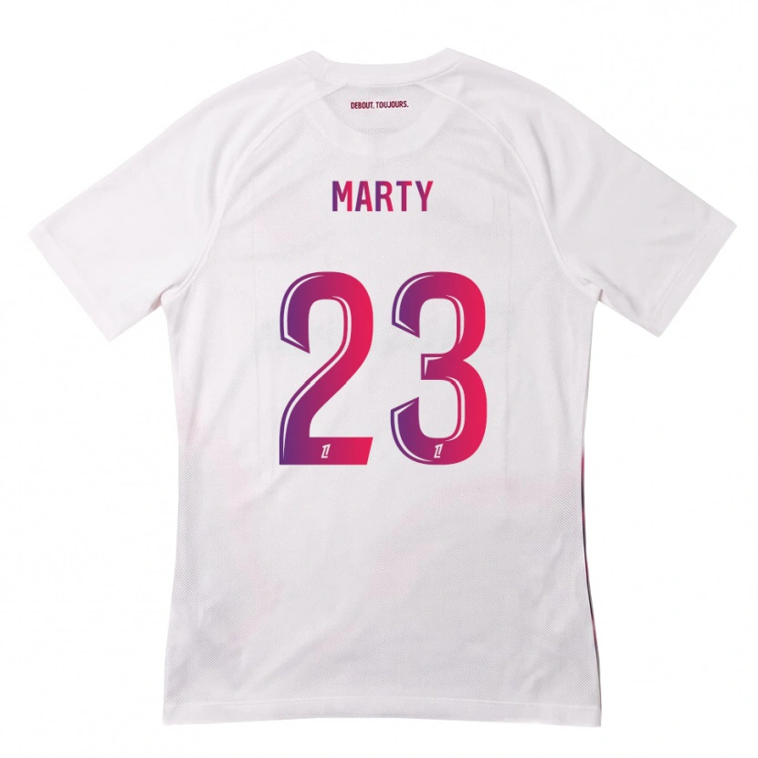 Danxen Barn Chloé Marty #23 Vit Rosa Lila Bortatröja Matchtröjor 2026/27 Tröjor T-Tröja